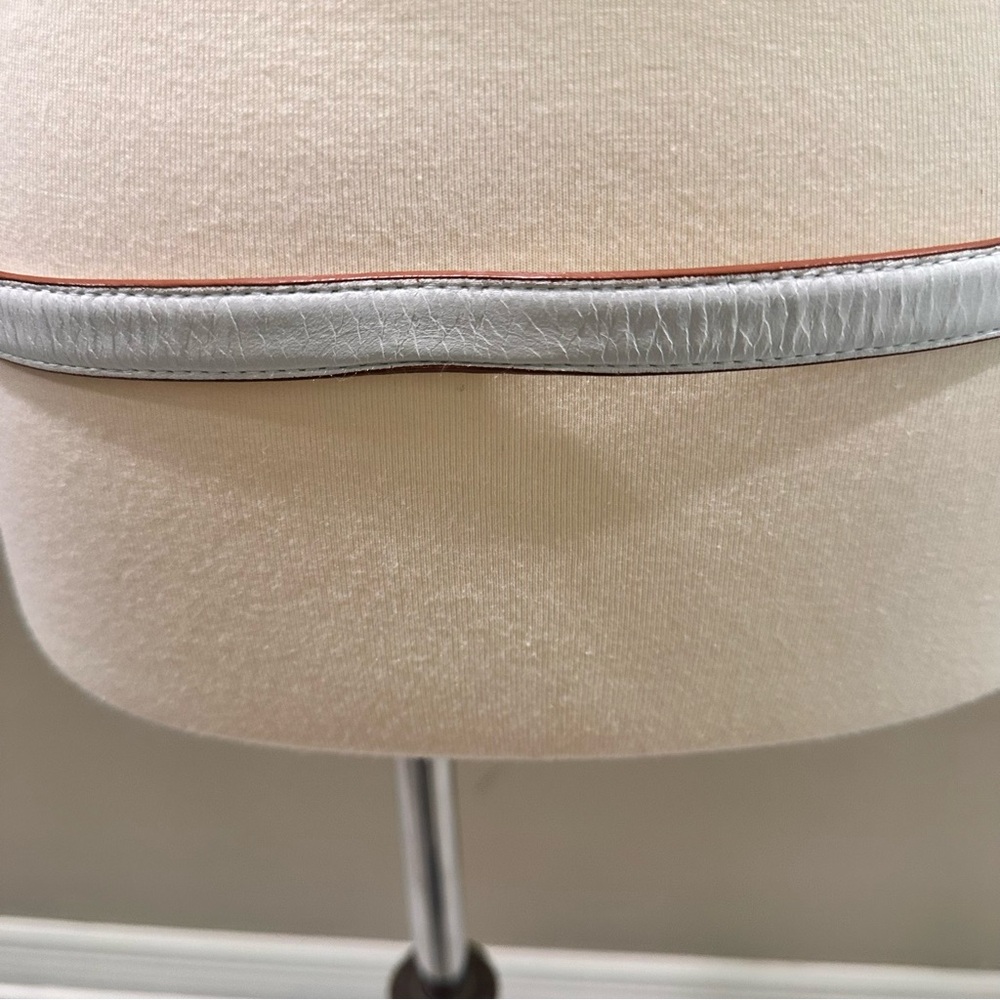 TreVero White and Tan Genuine Leather Belt TreVero Vintage Vintage - Picture 12 of 15